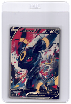 HandMade PerOrder PokeTeamLegends Pokemon Card Holo PTL208 Umbreon - Image 1
