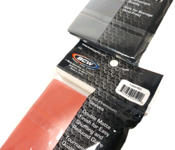 2 pack of 50 BCW 66X91mm Game Card TCG Deck Sleeves Double Matte Red & Black - Image 3