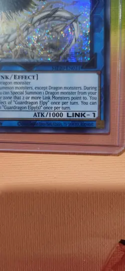 Yu-Gi-Oh! Guardragon Elpy Ultra Rare Card 1st Edition Mp20-en021 Prismatic - Image 3