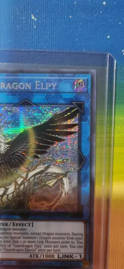 Yu-Gi-Oh! Guardragon Elpy Ultra Rare Card 1st Edition Mp20-en021 Prismatic - Image 4