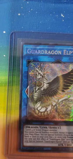 Yu-Gi-Oh! Guardragon Elpy Ultra Rare Card 1st Edition Mp20-en021 Prismatic - Image 5