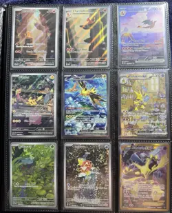 Massive 252 Card Pokemon TCG Binder All Pack To Sleeve Charizard! Mew! And More! - Image 1