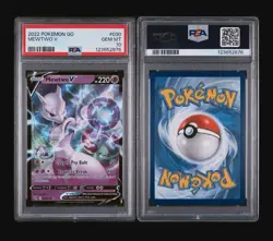 Pokemon Go Mewtwo v Holo TCG Card 030/078 PSA 10 - Image 3