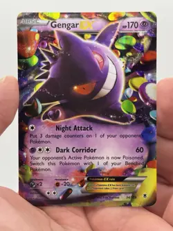 Gengar EX 34/119 Pokemon Trading Card Game XY-Phantom Forces Holo *MP* - Image 3