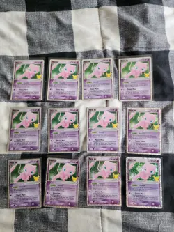 Pokemon TCG Mew EX 88/92 Celebrations Trading Card Set of 12 Collectible Cards - Image 1