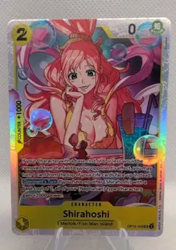 Shirahoshi OP12-102 SR Legacy of the Master ONE PIECE Card English - Image 1