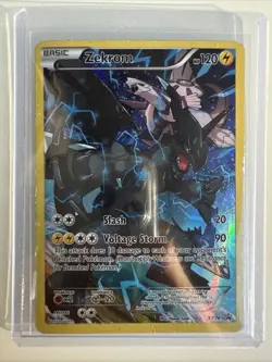 Pokemon TCG Zekrom Black Star Promos Holo Card XY76 - Image 1