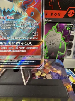 Volcarona GX 213/236 Holo Rare Ultra Cosmic Eclipse Pokemon TCG NM Near Mint - Image 5