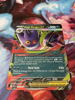 The Pokemon Company Mega Gengar Ex Me02 Phantasmal Flames 056/094 Holo EN 350 HP - Image 1
