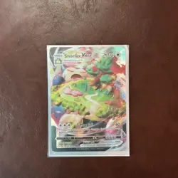 Pokemon Snorlax VMAX 142/202 Ultra Rare Full Art Holo Sword & Shield - Image 1