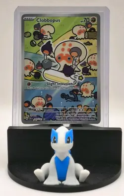2024 Pokemon TCG Surging Sparks Clobbopus HOLO 207/191 Illustration Rare Card NM - Image 1