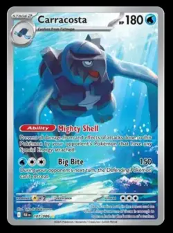 Carracosta 107/086 Pokemon tcg Black Bolt Illustration Rare NM - Image 1