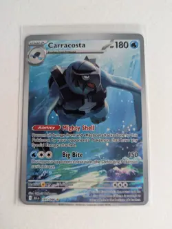 Carracosta 107/086 Pokemon tcg Black Bolt Illustration Rare NM - Image 2