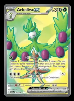 Arboliva ex 207/182 Ultra Rare Destined Rivals Pokemon tcg NM - Image 1