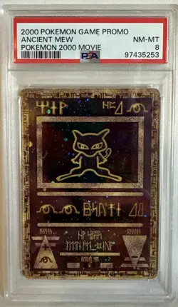 PSA 8 Ancient Mew Promo - Pokemon The Movie 2000 ENGLISH Pokemon Card - Image 1