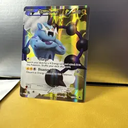 Thundurus 97/98 Full Art Pokemon TCG Black & White Emerging Powers Card NM - Image 1