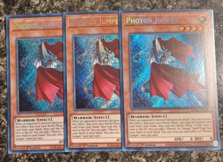 Yugioh 3x Photon Jumper - Playset - BLMR-EN043 - Secret Rare - NM - Image 1