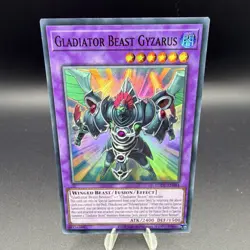 Gladiator Beast Gyzarus LODT-EN044 Super Rare Holo English 2020 - Image 1