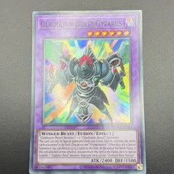 Gladiator Beast Gyzarus LODT-EN044 Super Rare Holo English 2020 - Image 3