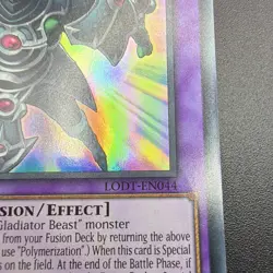 Gladiator Beast Gyzarus LODT-EN044 Super Rare Holo English 2020 - Image 4