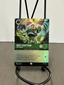 Disney Lorcana Buzz Lightyear Space Ranger 211/204 Enchanted Foil English - Image 3