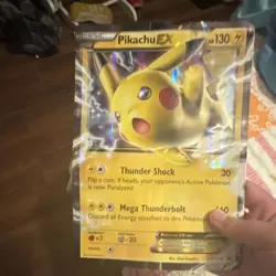 Pokemon Company Pikachu EX XY174 XY Promo Holo Oversized Card 130 HP - Image 1