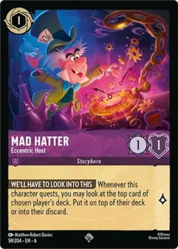 Mad Hatter - Eccentric Host - Near Mint Normal - Azurite Sea 059 - Image 1