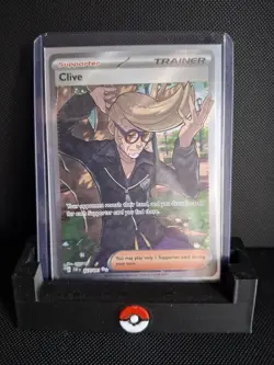 Clive 227/091 Full Art Paldean Fates Pokemon Card. Pack Fresh! - Image 3