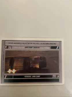 Star Wars CCG 【En】 Basic card (white frame) Light Tatooine: Jawa Camp C1 - Image 1