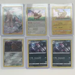 Pokemon Card Lot Stoutland 248/236 - Eevee 11/12 - Pikachu SWSH039 - Image 1