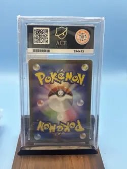 ACE 10 Alakazam EX 203/165 SAR Pokemon Card 151 Japanese GEM MINT - Image 2