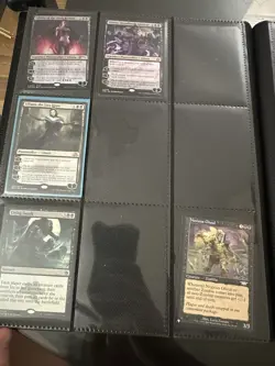 MTG Black Binder Lot 182 Cards Borderless Extended Art Showcase Retro Frame - Image 2