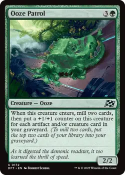 Foil Ooze Patrol Aetherdrift 172 MTG NM - Image 1