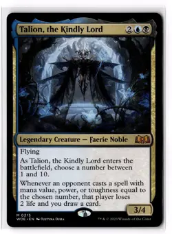 Talion, the Kindly Lord 215 Wilds of Eldraine Normal NM - Image 1