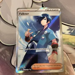 Falkner 251/193 - Ultra Rare Holo Full Art - Paldea Evolved - Pokemon 2023 - NM - Image 3