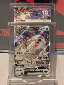 Pokemon TCG - Deoxys Vstar #GG46 - Special Art - Ace 10 - Perf Subs - Image 4
