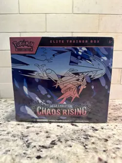 Pokemon TCG Mega Evolution Chaos Rising Elite Trainer Box - Image 1