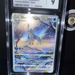 2023 Pokemon Glaceon VSTAR GG40/GG70 Crown Zenith Galarian Gallery CGC 9 Mint - Image 3