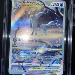 2023 Pokemon Glaceon VSTAR GG40/GG70 Crown Zenith Galarian Gallery CGC 9 Mint - Image 4