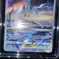 2023 Pokemon Glaceon VSTAR GG40/GG70 Crown Zenith Galarian Gallery CGC 9 Mint - Image 5