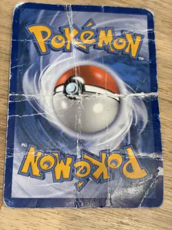 Pokemon Pikachu EX XY174 Black Star Promo Full Art Damaged Heavy Folds HP/DMG - Image 2