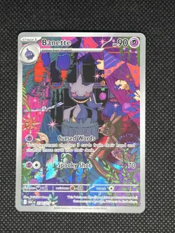 Pokemon Banette Illustration Rare Full Art Holo 234/217 Temporal Forces 90 HP - Image 1