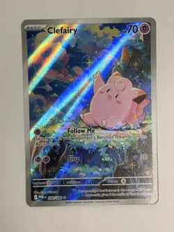 Pokemon Company Clefairy 094/088 Illustration Rare Full Art Holo Pokemon TCG - Image 1