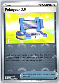 Pokegear 3.0 084/086 (Poke Ball Pattern) Holo SV: Black Bolt pokemon tcg NM - Image 1
