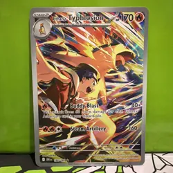 Pokemon TCG Ethan’s Typhlosion 190/182 Full Art Destined Rivals Mint Typhlosion - Image 1