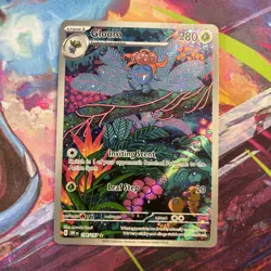 Gloom 198/197 Illustration Rare Obsidian Flames Pokemon Near Mint - Image 1