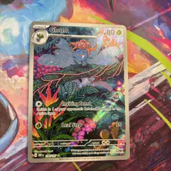 Gloom 198/197 Illustration Rare Obsidian Flames Pokemon Near Mint - Image 2