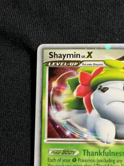 Shaymin Lv.X 126/127 Pokemon Card TCG Platinum Set Holo Light Played - Image 5