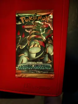 Pokemon "Legends Awakened" 10-Card Sealed Booster Pack (Giratina) - Label/rip - Image 1