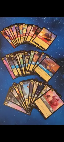 Disney Lorcana INKLANDS Set 3: Complete Common Card 72 Cards Set NM - Image 3